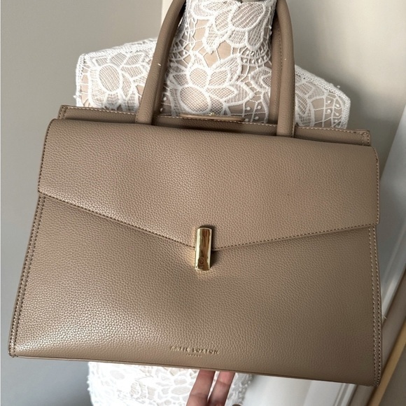 Katie Loxton Tan Leather Women's Bag - Picture 1 of 12